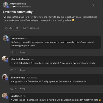 Member testimonial 18