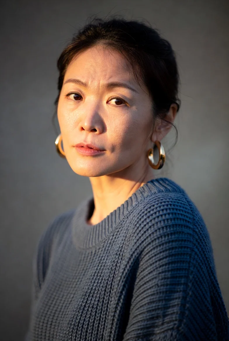 Grok Imagine Korean portrait test result