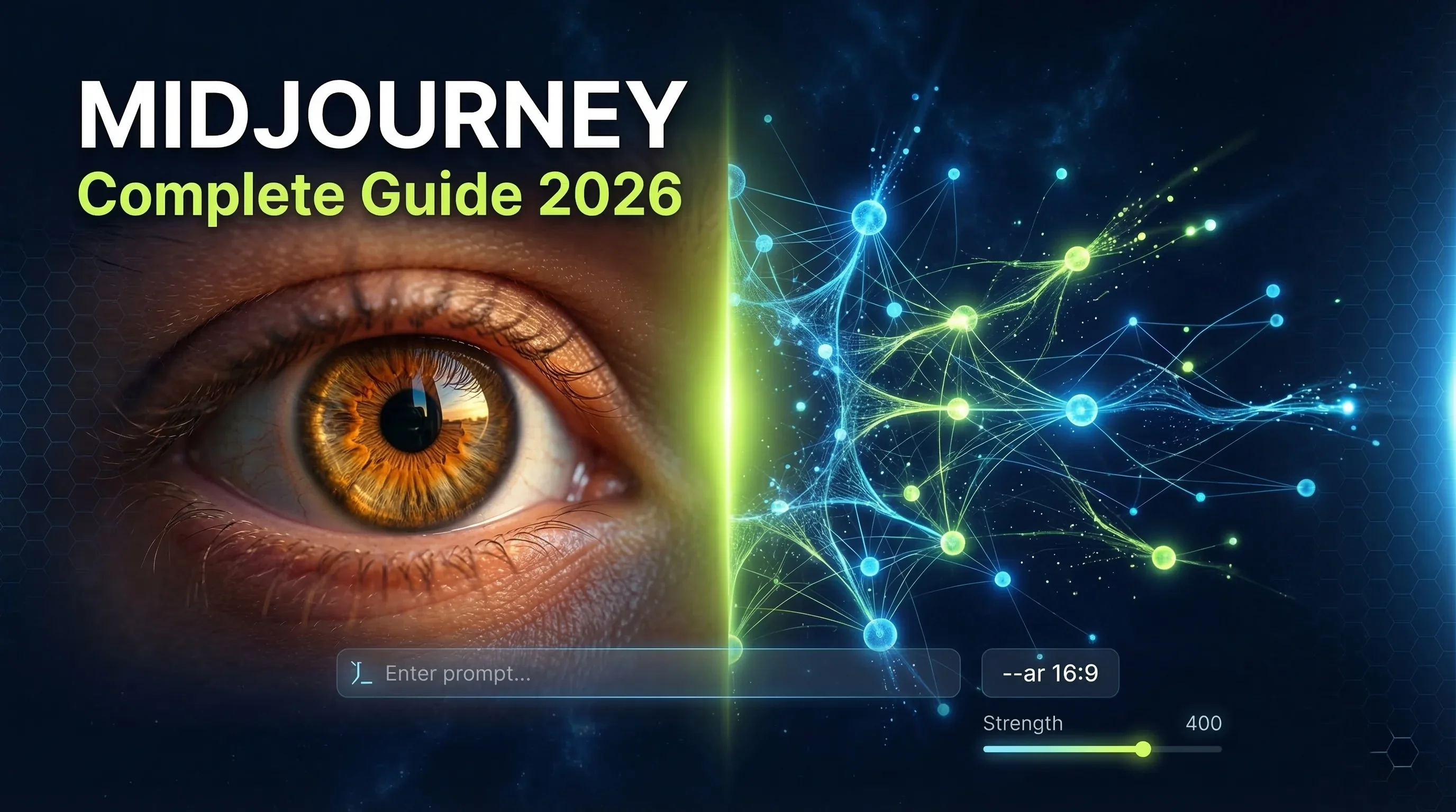 Midjourney V7 complete guide 2026 covering prompts, settings, Omni Reference, pricing and comparison with DALL-E 3 and Nano Banana Pro